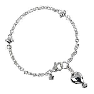 TIFFANY&Co. Heart vintage Bracelet vintage Silver925 11.9g Women